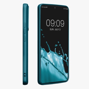 Husa Kwmobile pentru Xiaomi 13T/13T Pro, Albastru, Silicon, KWM000020IW002C - Img 4