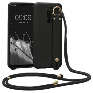 Husa Kwmobile pentru Xiaomi Redmi 9, Silicon, Negru, 57329.01 - Img 1