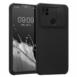 Husa Kwmobile pentru Xiaomi Redmi 9C, Silicon, Negru, 57391.01 - Img 1
