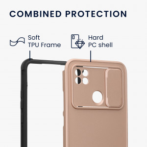 Husa Kwmobile pentru Xiaomi Redmi 9C, Silicon, Rose Gold, 57391.31 - Img 7