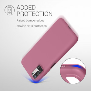 Husa Kwmobile pentru Xiaomi Redmi Note 10 5G, Silicon, Violet, 54947.167 - Img 7