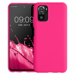 Husa Kwmobile pentru Xiaomi Redmi Note 10/Redmi Note 10S, Silicon, Roz, 54541.77 - Img 2