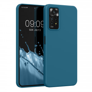 Husa Kwmobile pentru Xiaomi Redmi Note 11 Pro/Redmi Note 11 Pro 5G, Silicon, Verde, 57373.57 - Img 1