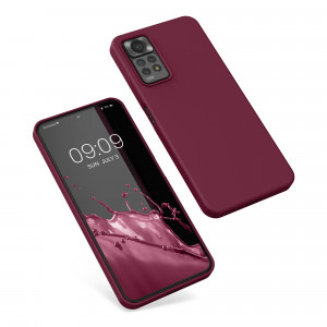 Husa Kwmobile pentru Xiaomi Redmi Note 11 Pro/Redmi Note 11 Pro 5G, Silicon, Violet, 57373.190 - Img 2