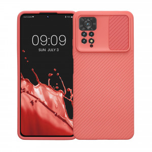 Husa kwmobile pentru Xiaomi Redmi Note 11 Pro/Redmi Note 11 Pro 5G/Redmi Note 12 Pro , Silicon, Roz, 57389.167 - Img 2