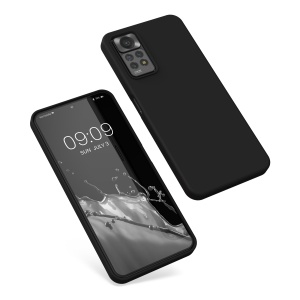 Husa Kwmobile pentru Xiaomi Redmi Note 11 Pro/Redmi Note 11 Pro 5G/Redmi Note 12 Pro, Negru, Silicon, KWM0000151A056C - Img 2