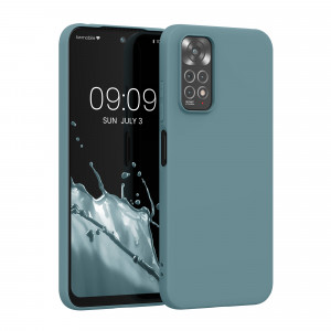 Husa Kwmobile pentru Xiaomi Redmi Note 11/Redmi Note 11s, Silicon, Verde, 57368.207 - Img 1
