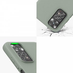 Husa Kwmobile pentru Xiaomi Redmi Note 11/Redmi Note 11s, Silicon, Verde, 57368.172 - Img 8