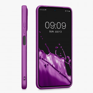 Husa Kwmobile pentru Xiaomi Redmi Note 11/Redmi Note 11s, Silicon, Violet, 58651.240 - Img 5