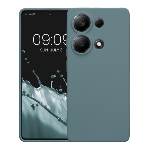 Husa Kwmobile pentru Xiaomi Redmi Note 13 Pro, Verde deschis, Silicon, KWM000020LY007C - Img 2