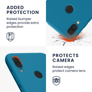 Husa Kwmobile pentru Xiaomi Redmi Note 7/Note7 Pro, Albastru, Silicon, KWM000009UH008C - Img 4