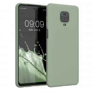 Husa Kwmobile pentru Xiaomi Redmi Note 9S/Redmi Note 9 Pro/Redmi Note 9 Pro Max, Silicon, Verde, 52140.172 - Img 1