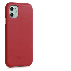 Husa pentru Apple iPhone 11, Piele naturala, Rosu, 49737.09 - Img 7