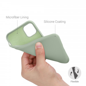 Husa pentru Apple iPhone 11, Silicon, Verde, 50791.172, kwmobile - Img 4