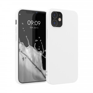 Husa pentru Apple iPhone 12 / iPhone 12 Pro, Silicon, Alb, 53938.48 - Img 1