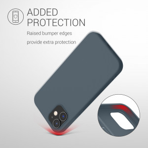 Husa pentru Apple iPhone 12 / iPhone 12 Pro, Silicon, Albastru, 53938.202 - Img 7