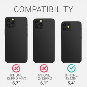 Husa pentru Apple iPhone 12 Mini, Lemn, Maro, 52733.01 - Img 5