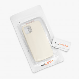 Husa pentru Apple iPhone 12 Pro Max, Silicon, Bej, 52644.204 - Img 8
