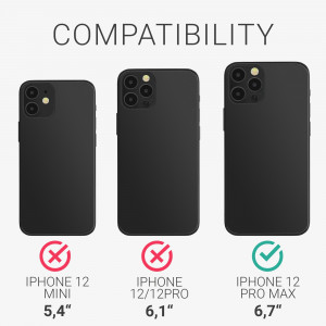 Husa pentru Apple iPhone 12 Pro Max, Silicon, Negru, 53940.47 - Img 6