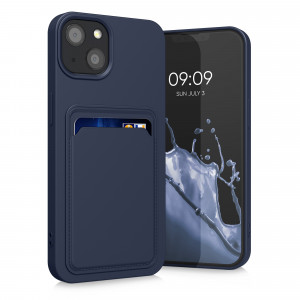 Husa pentru Apple iPhone 13, Silicon, Albastru, 55955.17, kwmobile - Img 2