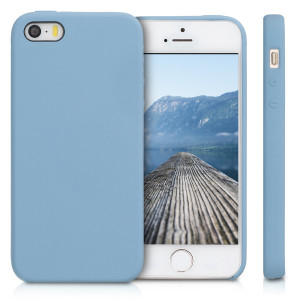Husa pentru Apple iPhone 5 / iPhone 5s / iPhone SE, Silicon, Albastru, 42766.161 - Img 2