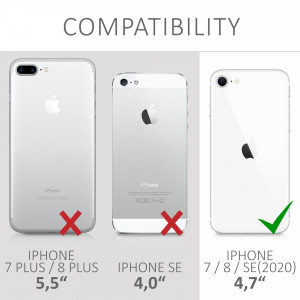 Husa pentru Apple iPhone 8 / iPhone 7 / iPhone SE 2, Silicon, Albastru, 39458.202 - Img 6