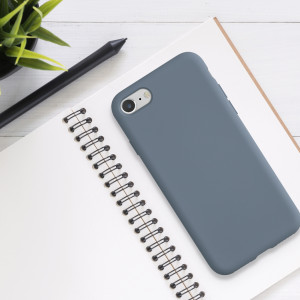 Husa pentru Apple iPhone 8 / iPhone 7 / iPhone SE 2, Silicon, Albastru, 49979.12 - Img 3