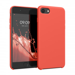 Husa pentru Apple iPhone 8 / iPhone 7 / iPhone SE 2, Silicon, Portocaliu, 40225.69 - Img 1