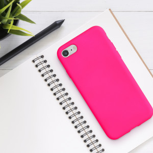 Husa pentru Apple iPhone 8 / iPhone 7 / iPhone SE 2, Silicon, Roz, 49979.77 - Img 3