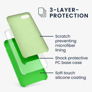 Husa pentru Apple iPhone 8 / iPhone 7 / iPhone SE 2, Silicon, Verde, 40225.159 - Img 3
