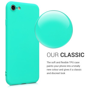 Husa pentru Apple iPhone 8 / iPhone 7 / iPhone SE 2, Silicon, Verde, 43411.126 - Img 4