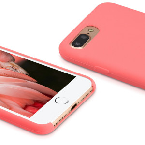 Husa pentru Apple iPhone 8 Plus / iPhone 7 Plus, Silicon, Roz, 40842.103 - Img 5
