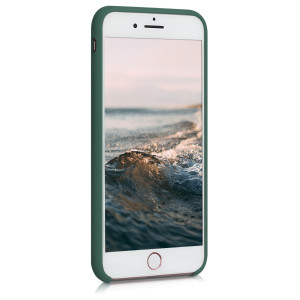 Husa pentru Apple iPhone 8 Plus / iPhone 7 Plus, Silicon, Verde, 40842.166 - Img 3