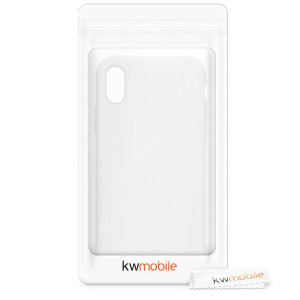 Husa pentru Apple iPhone X / iPhone XS, Silicon, Alb, 42495.02 - Img 7