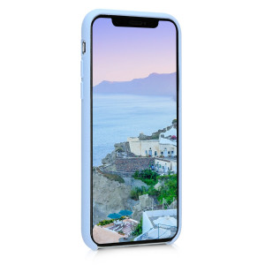 Husa pentru Apple iPhone X / iPhone XS, Silicon, Albastru, 42495.58 - Img 3