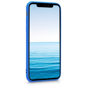 Husa pentru Apple iPhone X / iPhone XS, Silicon, Albastru, 43940.104 - Img 3