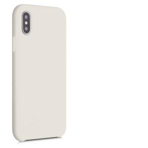 Husa pentru Apple iPhone X / iPhone XS, Silicon, Bej, 42495.204 - Img 8