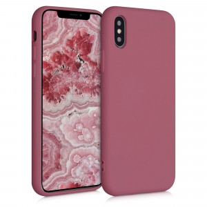 Husa pentru Apple iPhone X / iPhone XS, Silicon, Roz, 52975.167 - Img 1