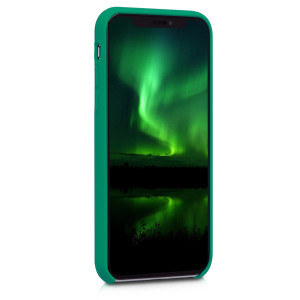 Husa pentru Apple iPhone X / iPhone XS, Silicon, Verde, 42495.142 - Img 3