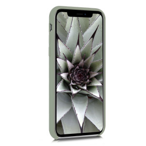 Husa pentru Apple iPhone X / iPhone XS, Silicon, Verde, 42495.172 - Img 3