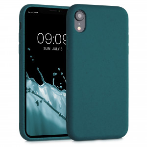 Husa pentru Apple iPhone XR, Fibre vegetale, Albastru, 49105.57, kalibri - Img 1