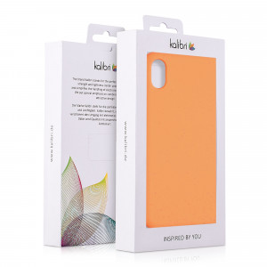 Husa pentru Apple iPhone XR, Fibre vegetale, Portocaliu, 49105.150, kalibri - Img 7