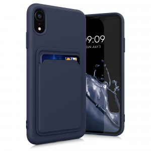 Husa pentru Apple iPhone XR, Silicon, Albastru, 55116.17, kwmobile - Img 1
