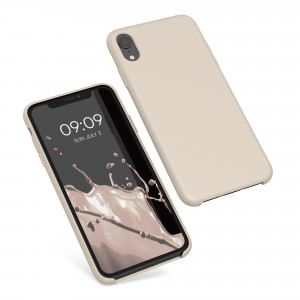 Husa pentru Apple iPhone XR, Silicon, Crem, 45910.154 - Img 2