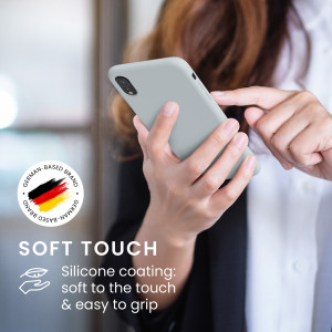 Husa pentru Apple iPhone XR, Silicon, Gri, 45910.70 - Img 5