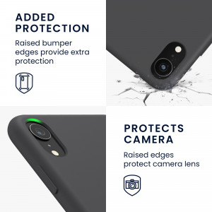 Husa pentru Apple iPhone XR, Silicon, Negru, 45910.47 - Img 4
