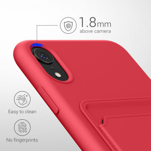 Husa pentru Apple iPhone XR, Silicon, Roz, 55116.09, kwmobile - Img 4