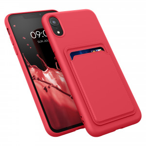 Husa pentru Apple iPhone XR, Silicon, Roz, 55116.09, kwmobile - Img 1