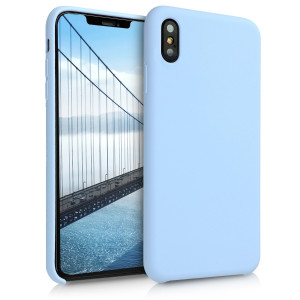 Husa pentru Apple iPhone XS Max, Silicon, Albastru, 45909.58 - Img 1