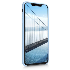 Husa pentru Apple iPhone XS Max, Silicon, Albastru, 45909.58 - Img 3